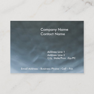 Metallic Waves card template