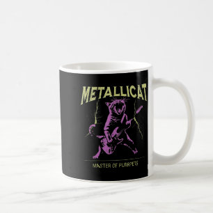 Metallicat Master Of Purrpets  Coffee Mug