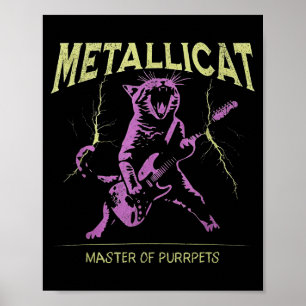 Metallicat Master Of Purrpets Poster