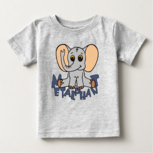 Metalphant Elephant Baby T-Shirt