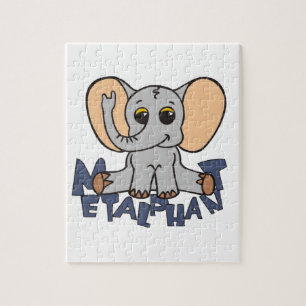 Metalphant Elephant Puzzle - single image