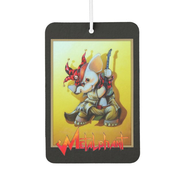 Metalphant Jester Air Freshener (Front)