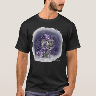 Metalphant Wilbur in Winter Adult (dark colors) T-Shirt