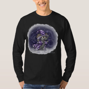 Metalphant Wilbur in Winter Adult Long Sleeve T-Shirt