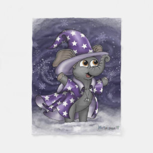 Metalphant Wilbur in Winter Fleece Blanket