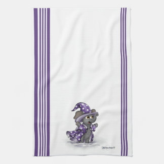 Metalphant Wilbur in Winter Kitchen Towel