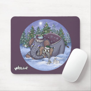 Metalphant Wilbur & Mom Mouse Pad