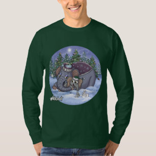 Metalphant Wilbur & Mum Adult Long Sleeve T-Shirt