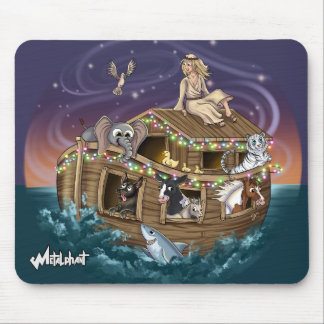 Metalphant Wilbur & Noah-ery's Ark Mouse Pad