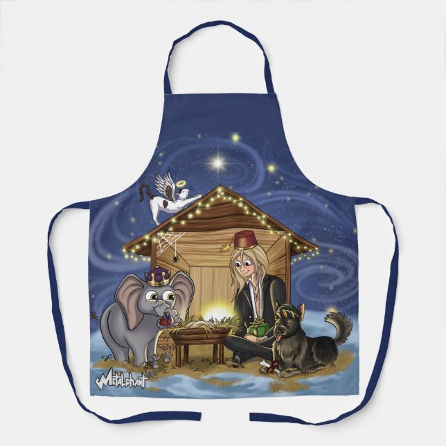 Metalphant Wilbur's True Meaning of Christmas  Apron (Front)