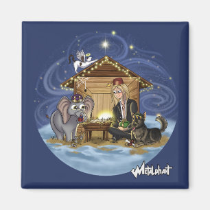 Metalphant Wilbur's True Meaning of Christmas Magnet