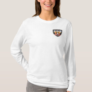 Metalphant with Guitar Long Sleeve Women's T-shirt