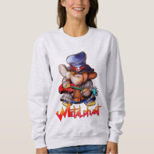 Metalphant with Guitar Women's Sweatshirt
