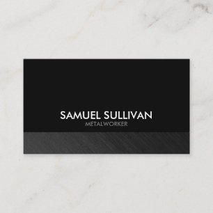Metalworker Trade Skill Business Card