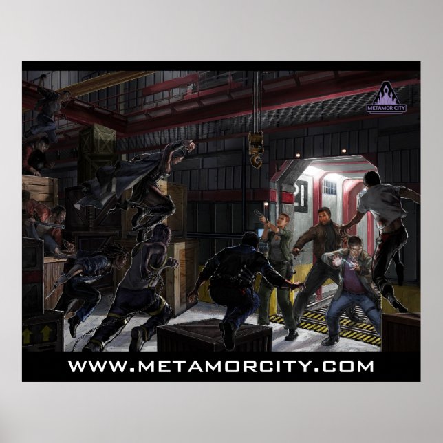 Metamor City: Making the Cut Poster (with logo) (Front)