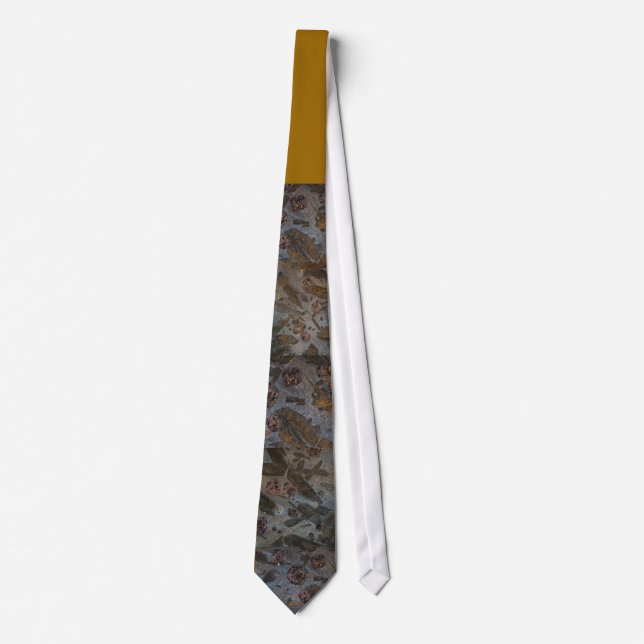 Metamorphic Rock Men's Necktie 1 (Front)