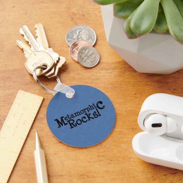 Metamorphic Rocks! Key Ring (Desk)