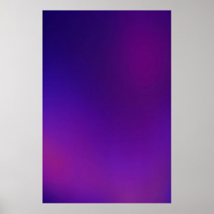 Metamorphose Purple Blue Elegance 1  Poster