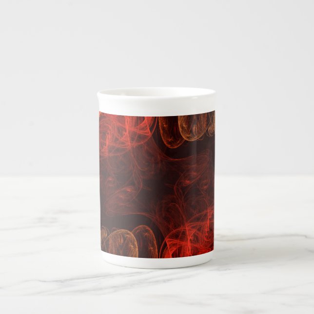 Metamorphosis Abstract Art Bone China Mug (Front)