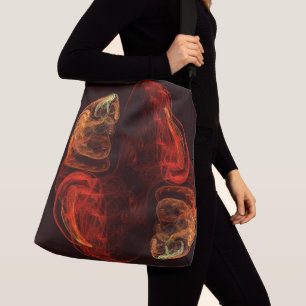 Metamorphosis Abstract Art Cross Body Crossbody Bag