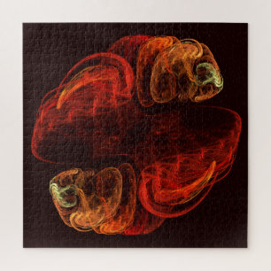 Metamorphosis Abstract Art Jigsaw Puzzle