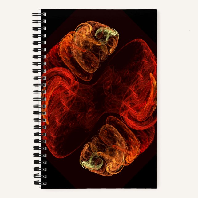 Metamorphosis Abstract Art Notebook (Front)