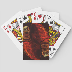 Metamorphosis Abstract Art Playing Cards