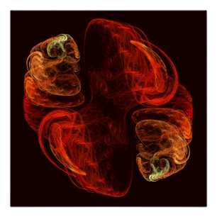 Metamorphosis Abstract Art Poster