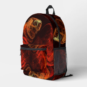 Metamorphosis Abstract Art Printed Backpack
