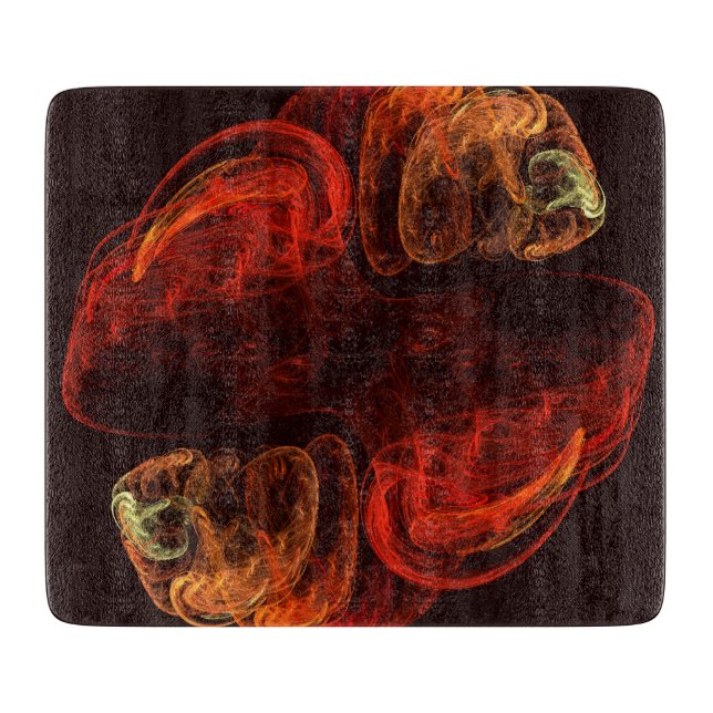 Metamorphosis Abstract Art Rectangle Cutting Board (Front)