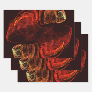 Metamorphosis Abstract Art Wrapping Paper Sheet