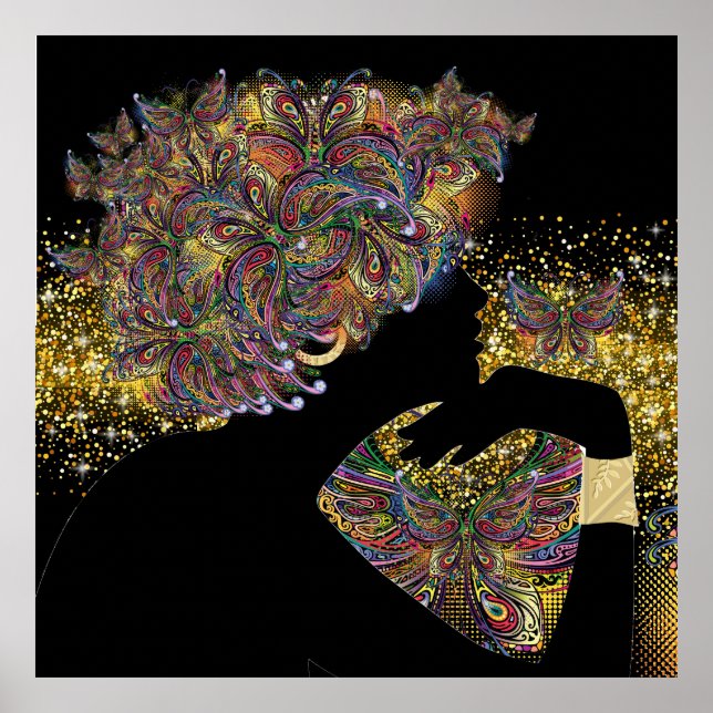 METAMORPHOSIS Butterfly Lady Poster (Front)