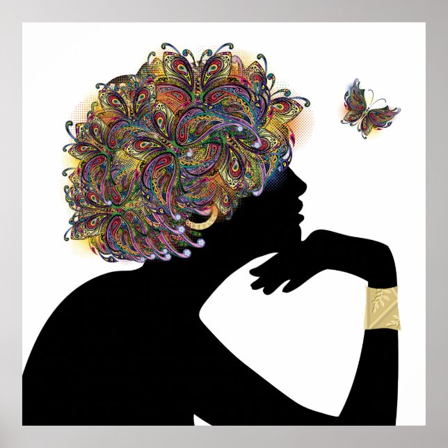 METAMORPHOSIS Butterfly Lady Poster (Front)