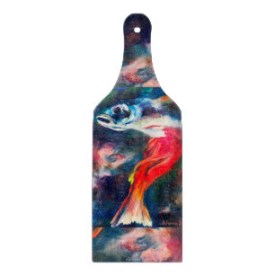 Metamorphosis glass cutting board