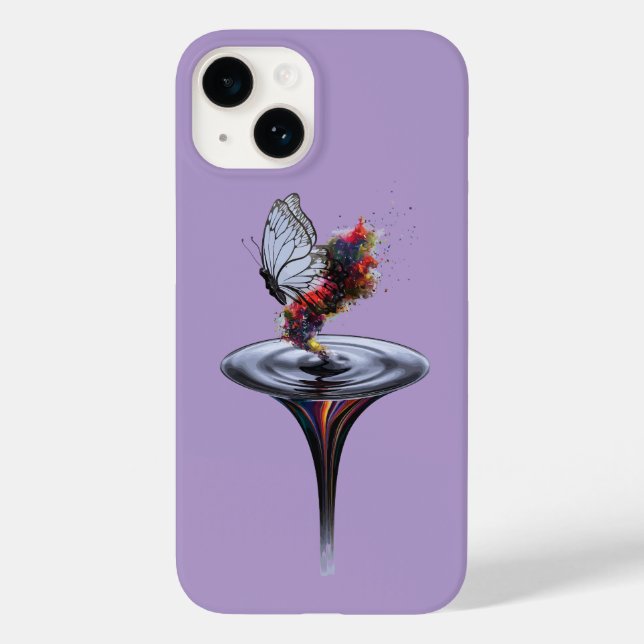 Metamorphosis Inspired Personal Growth Design Case-Mate iPhone Case (Back)