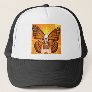 Metamorphosis of Nosferatu Dracula Trucker Hat