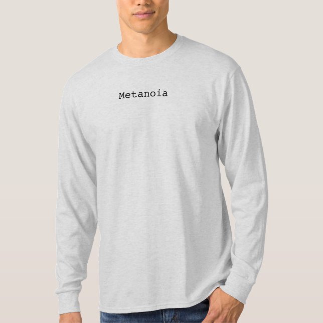 Metanoia Basic Long Sleeve Tee (Front)