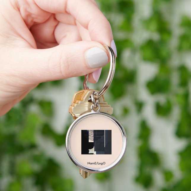 metaphor_14_intersections_2 key ring (Hand)