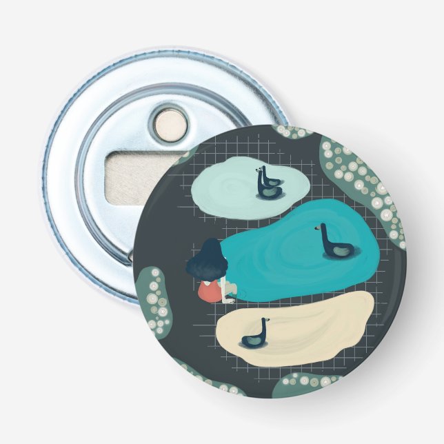 metaphor_17_a girl in the tarn bottle opener (Front)