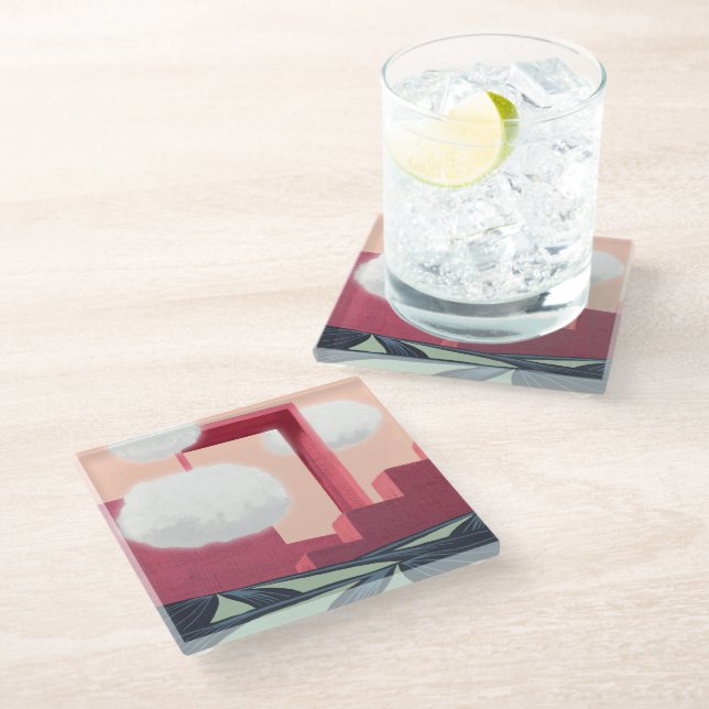 metaphor_18_one midsummer_1 glass coaster (Angled)