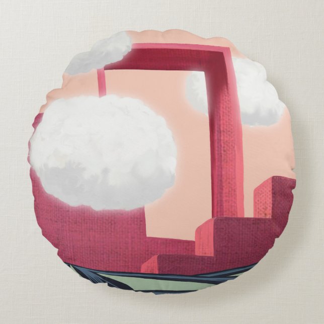 metaphor_18_one midsummer_1 round cushion (Front)