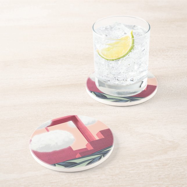 metaphor_18_one midsummer_1 sandstone coaster (Side)