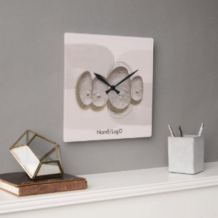 metaphor_1_inner peace square wall clock