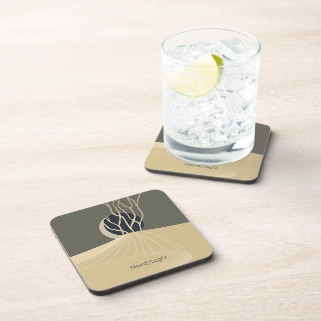 metaphor_20_a moonlit hill_1 hard plastic coaster (Right Side)