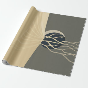 metaphor_20_a moonlit hill_1 wrapping paper