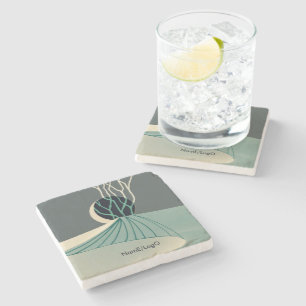 metaphor_21_a moonlit hill_2 stone coaster