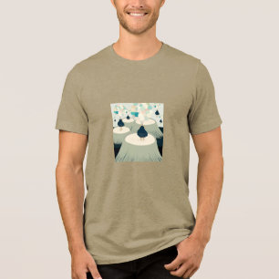 metaphor_22_a girl in the dream t-shirt Tri-Blend shirt