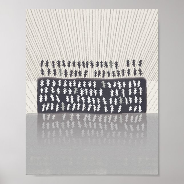 metaphor_2_reflection matte poster (Front)