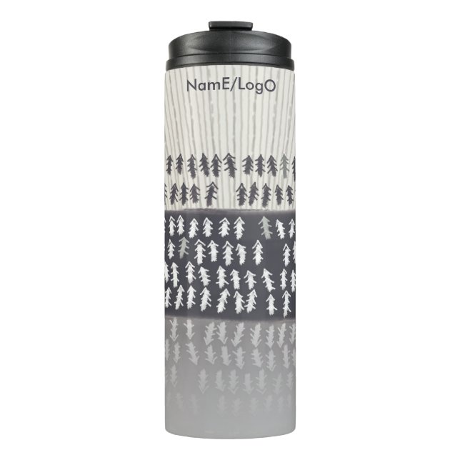 metaphor_2_reflection thermal tumbler (Front)