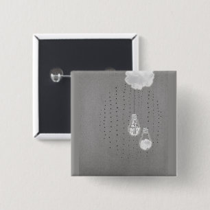 metaphor_4_switch on lucky light 15 cm square badge